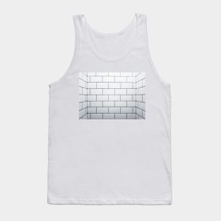 Subway tile (white) Tank Top